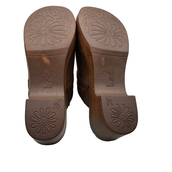 BOC Born Concept Women’s size 10M brown lightweight manmade leather slip on clog - Picture 8 of 10